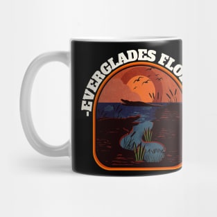 Retro Everglades National Park Mug